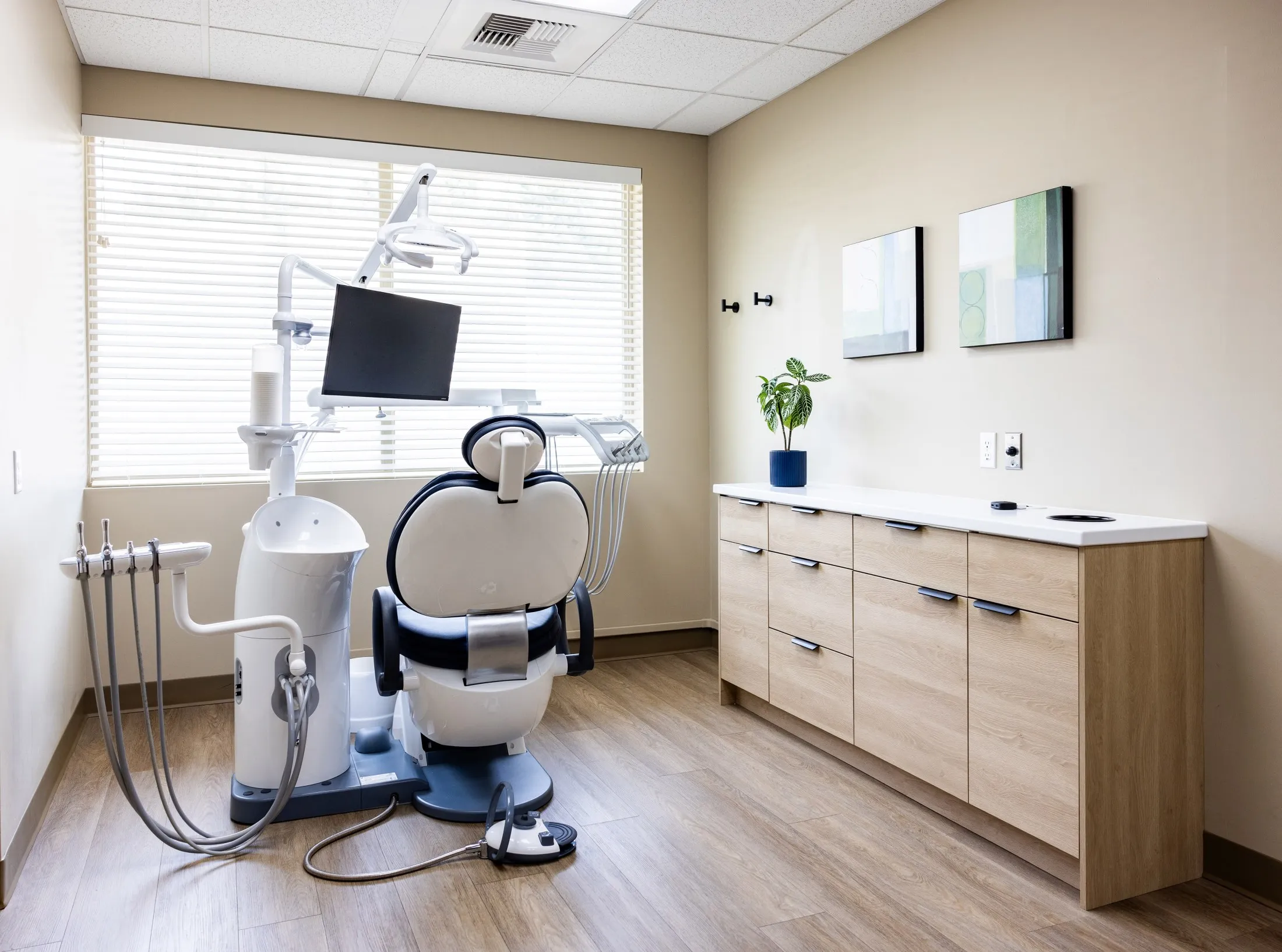 Dental exam room